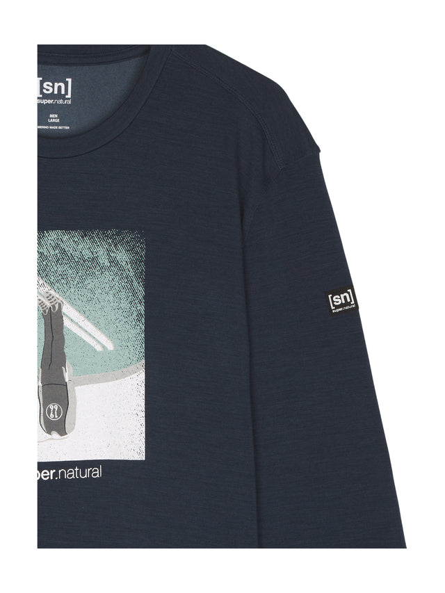 Longsleeve Merino für Herren