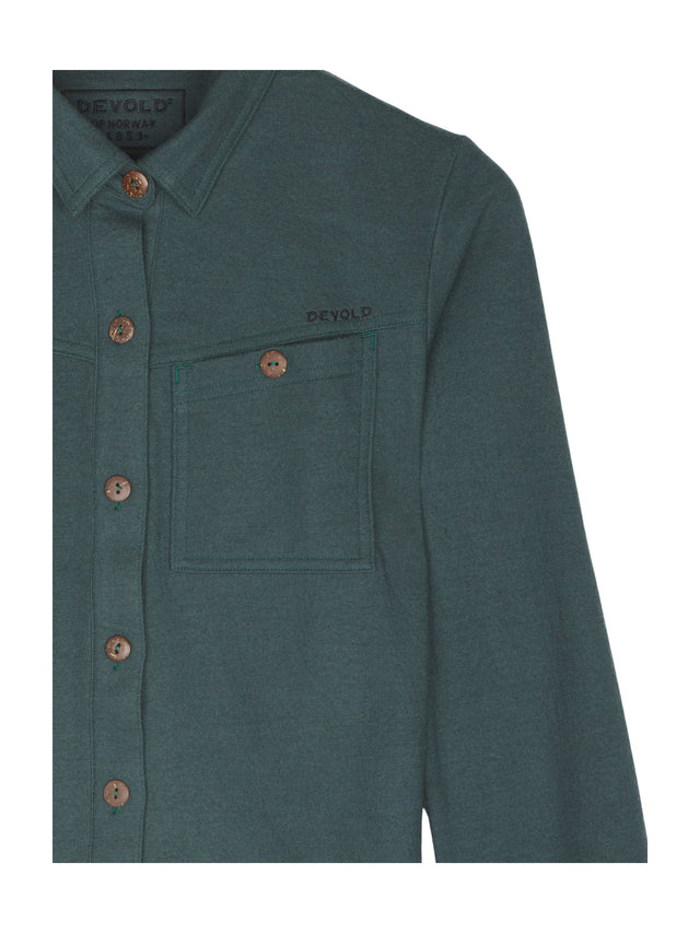 KEIPEN MERINO BUTTON SHIRT für Damen