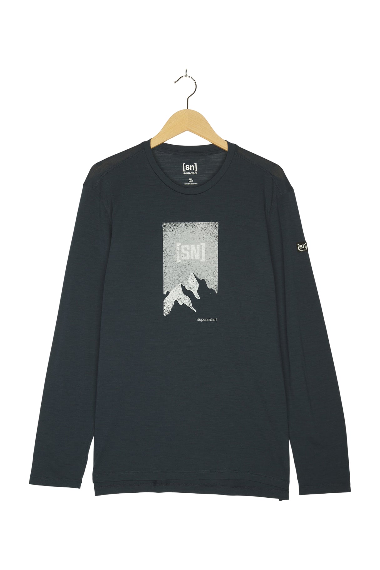 Longsleeve Merino für Herren