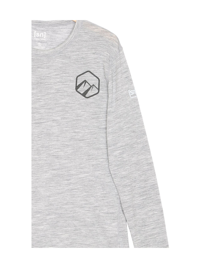 Longsleeve Merino für Herren