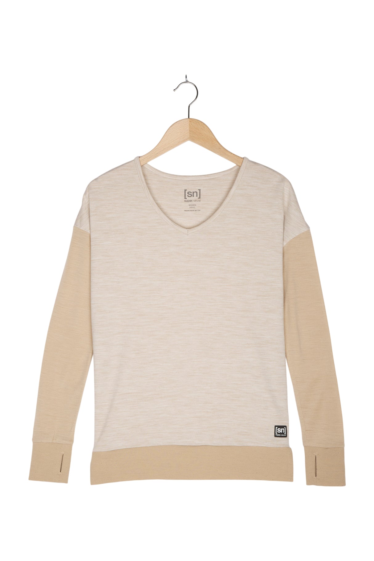 Longsleeve Merino für Damen