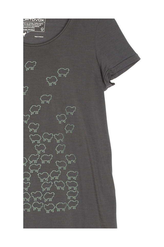 T-Shirt Merino für Damen