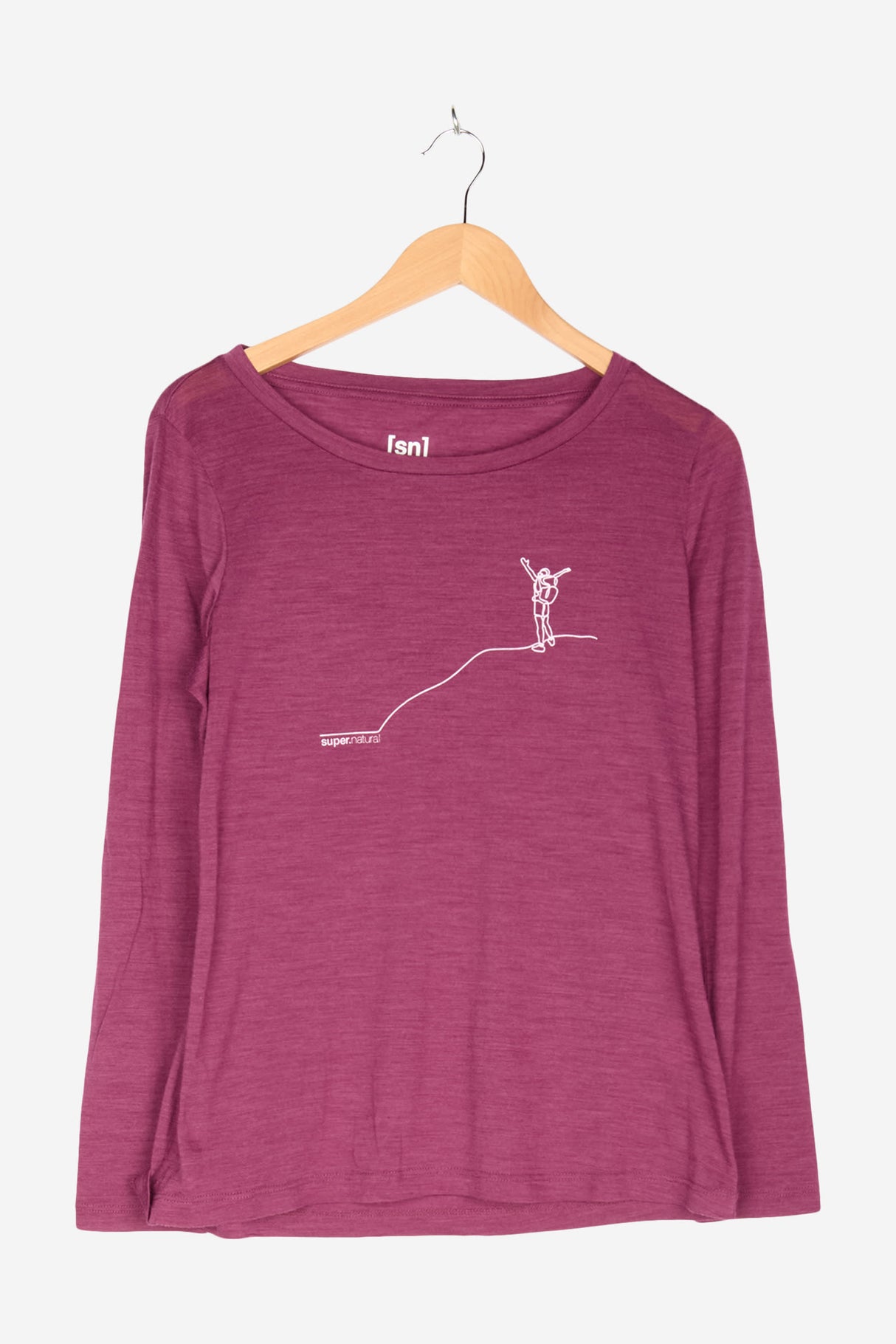 Longsleeve Merino für Damen
