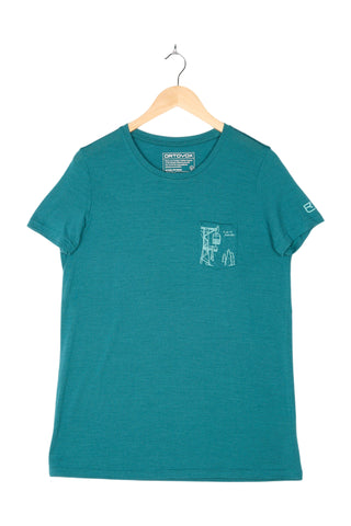 T-Shirt Merino für Damen