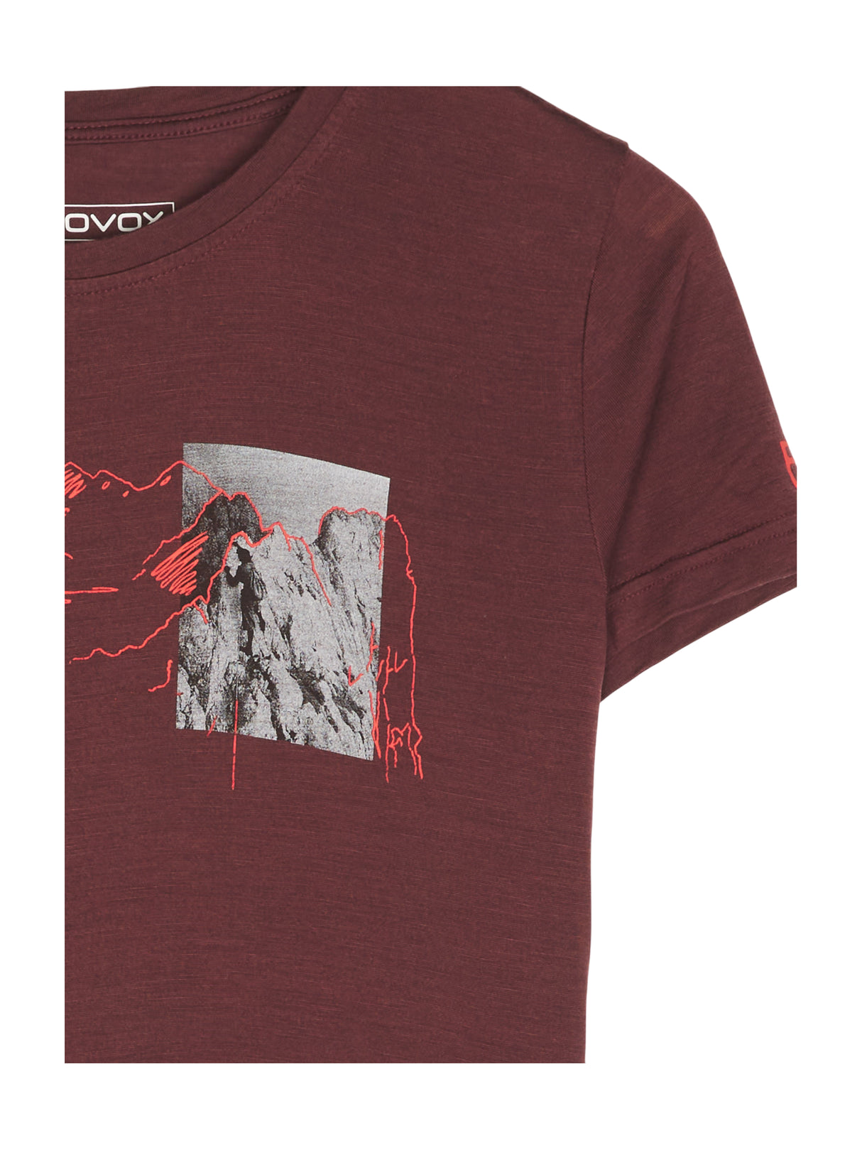 T-Shirt Merino für Damen