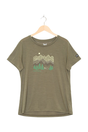 T-Shirt Merino für Damen