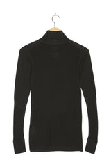 WOOL MESH 190 ZIP NECK WMN Longsleeve Merino für Damen