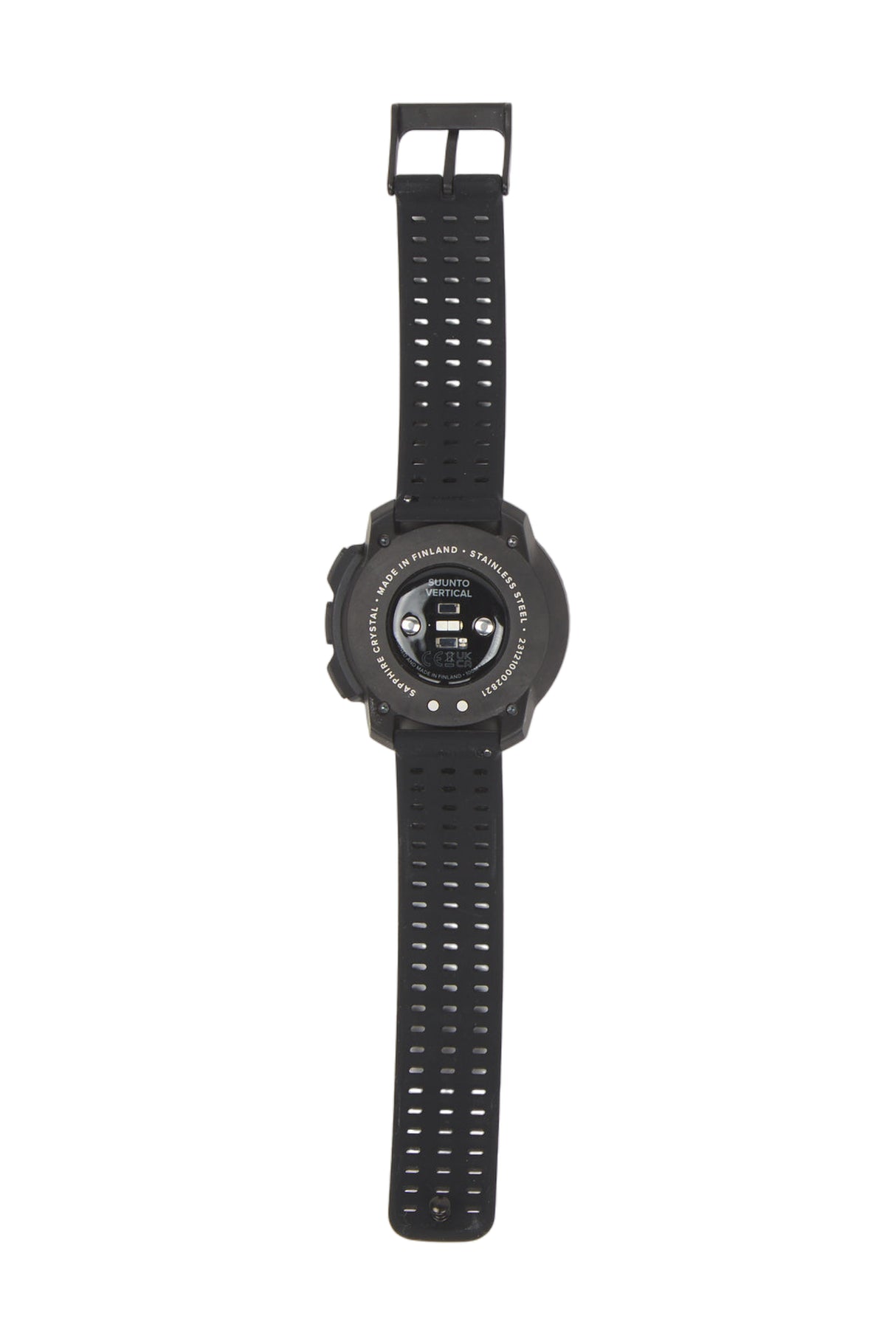 Vertical All Black GPS Uhr