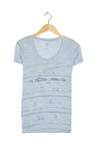T-Shirt Merino für Damen