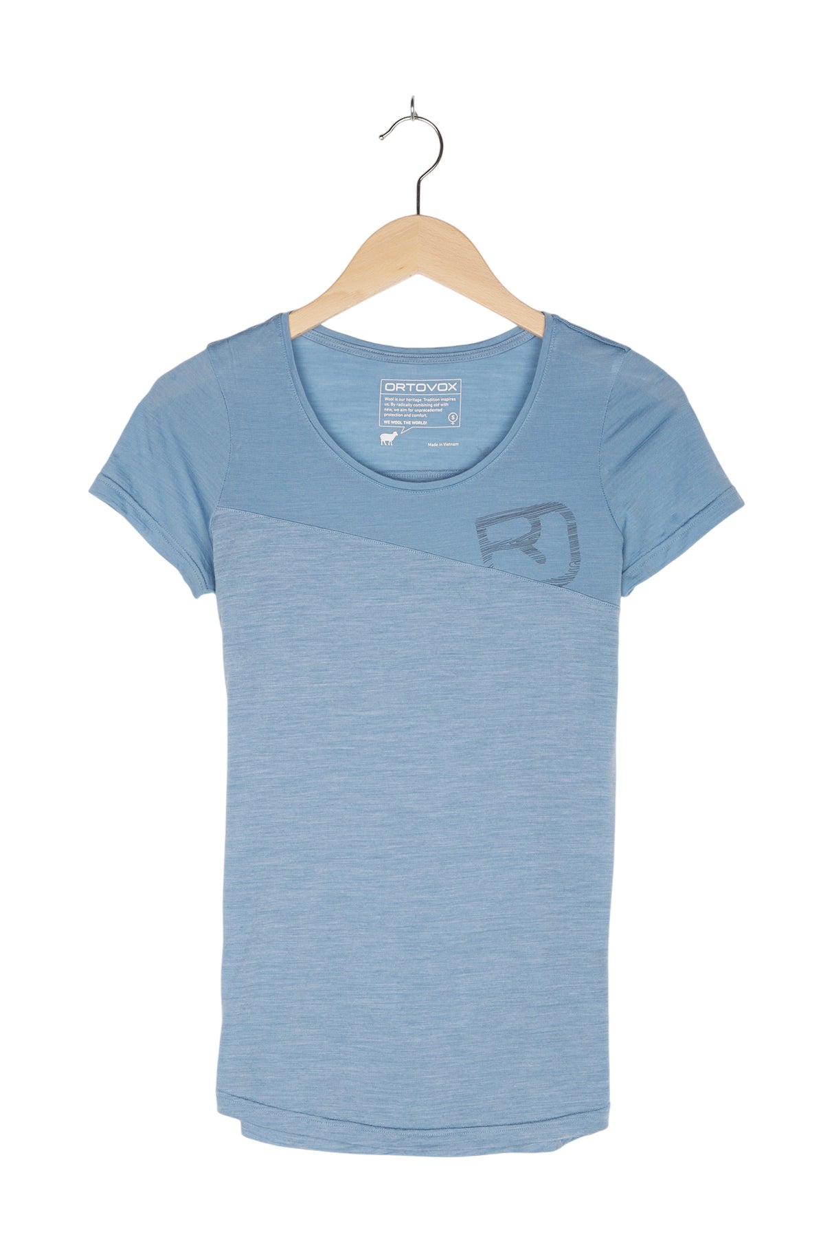 T-Shirt Merino für Damen