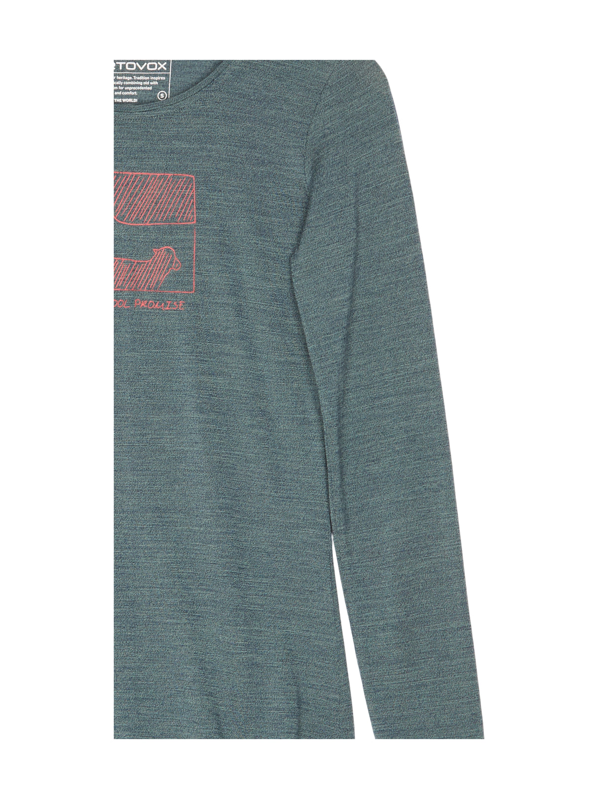 Longsleeve Merino für Damen