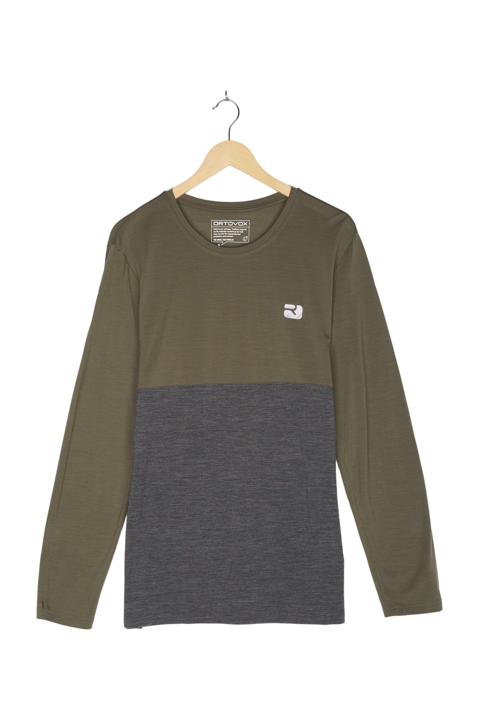 Longsleeve Merino für Herren