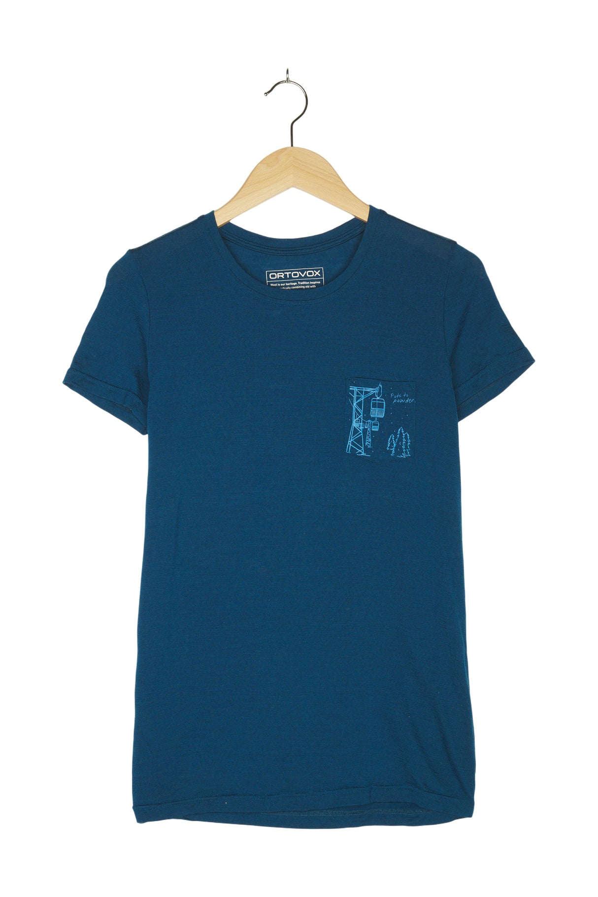 T-Shirt Merino für Damen