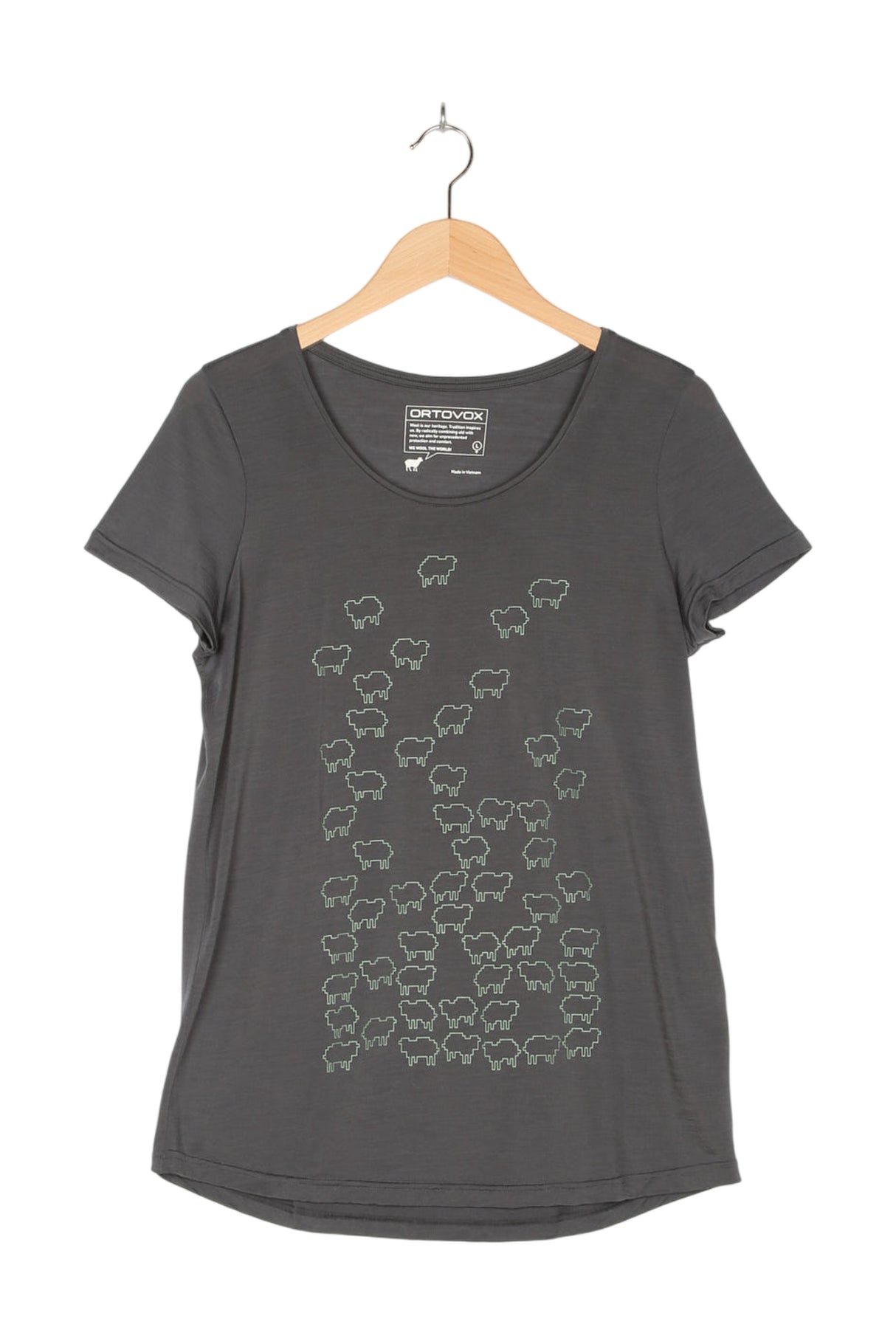 T-Shirt Merino für Damen