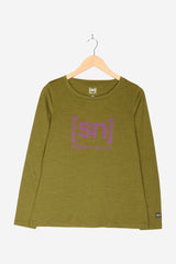 Longsleeve Merino für Damen