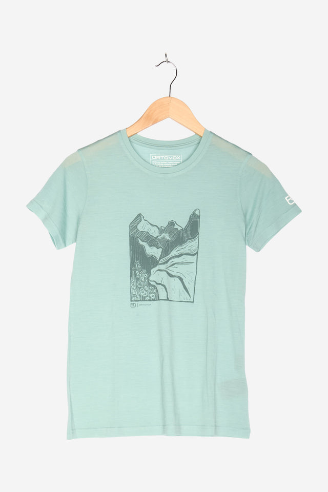 T-Shirt Merino für Damen